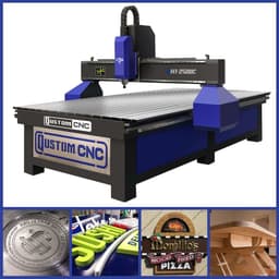 Router CNC H1-2500C | Qustom CNC Internacional